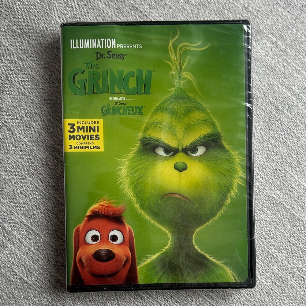 Dr. Seuss The Grinch DVD - NWT